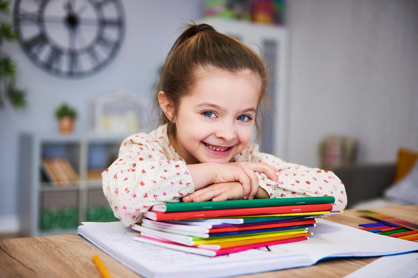 little girl in Sunday School